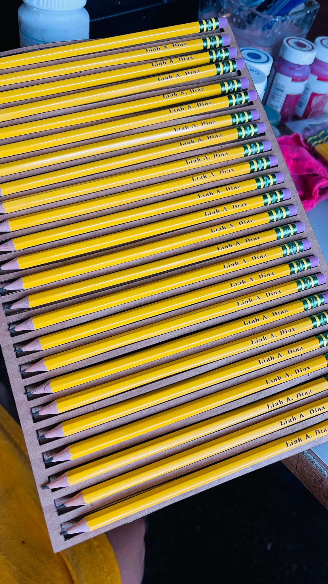 Custom Engraved Ticonderoga Pencil, Personalized Back to School - image 5