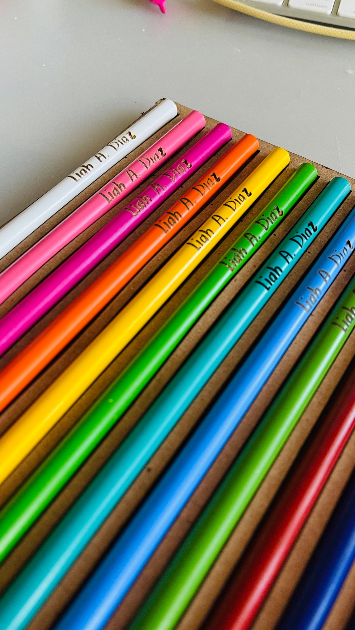 Custom Engraved Ticonderoga Pencil, Personalized Back to School - image 6
