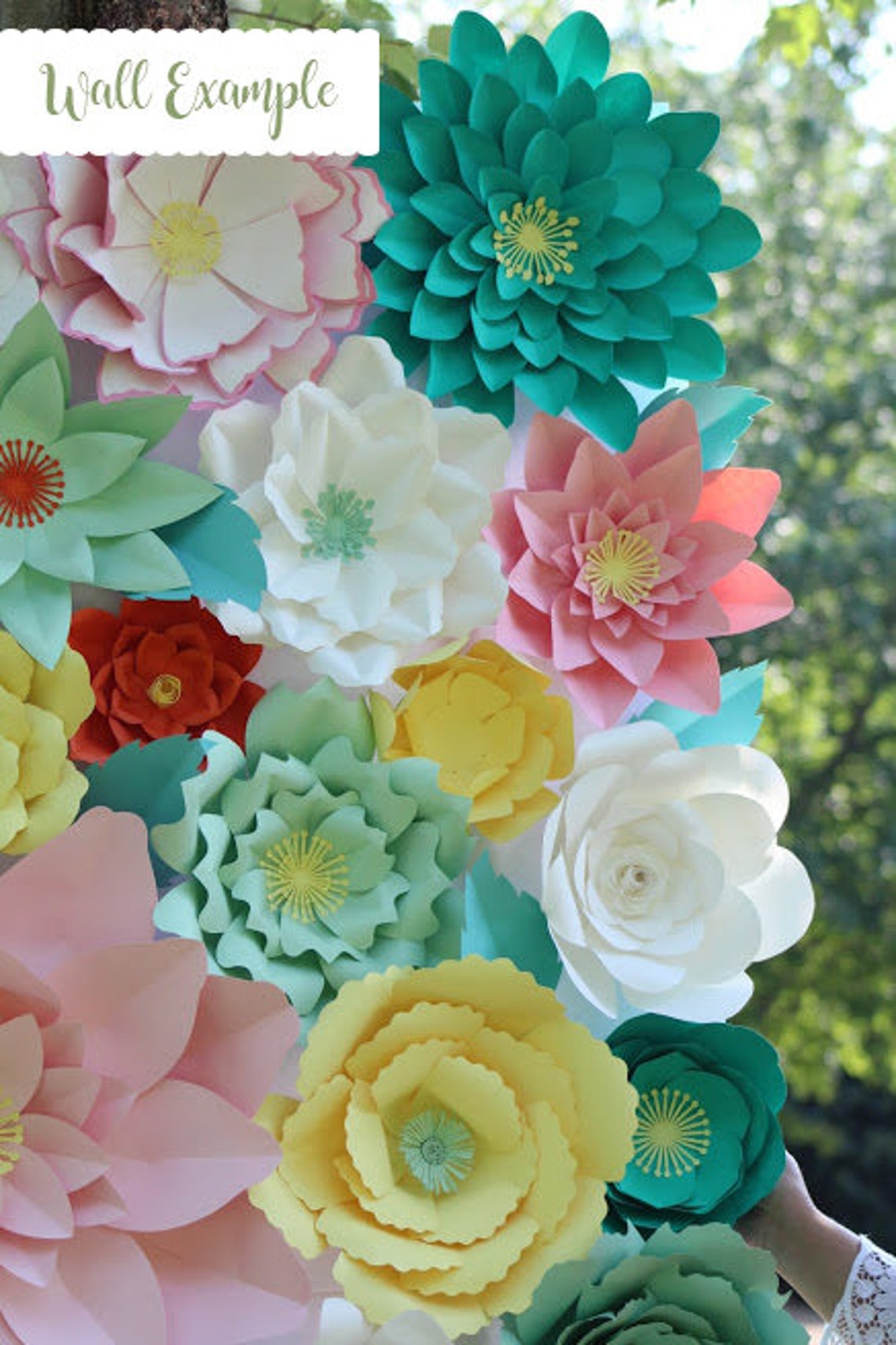 Giant Paper Flower SVG Template, Venus #34 (Digital Download) - image 4